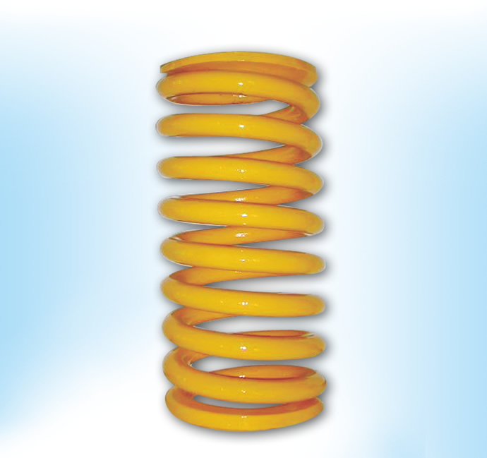 鐵路二系高(gao)圓機車彈簧